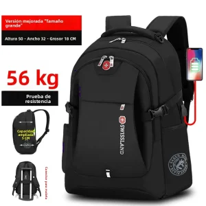 Mochila de tela Oxford para viajes de negocios para hombre